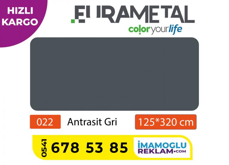 125x320 4mm antrasit gri Kompozit Panel