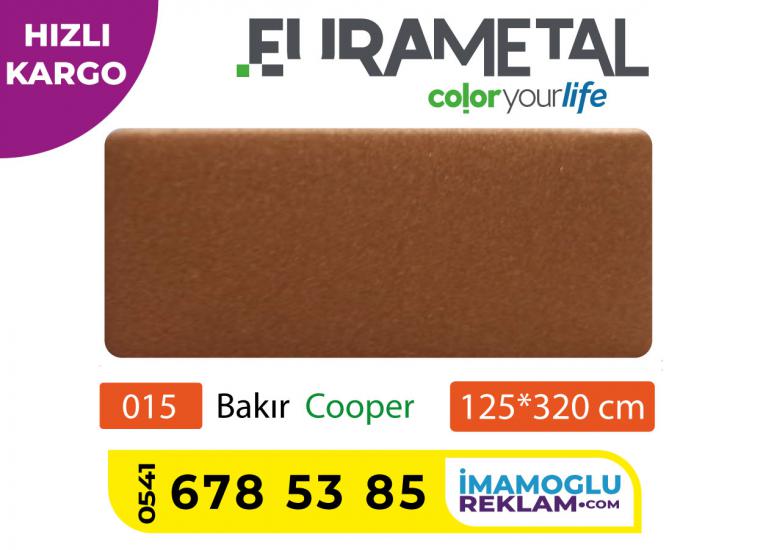 125x320 4mm bakır Alüminyum Kompozit Panel Eurametal  cooper composite panel , bakır sistem kompozit panel 