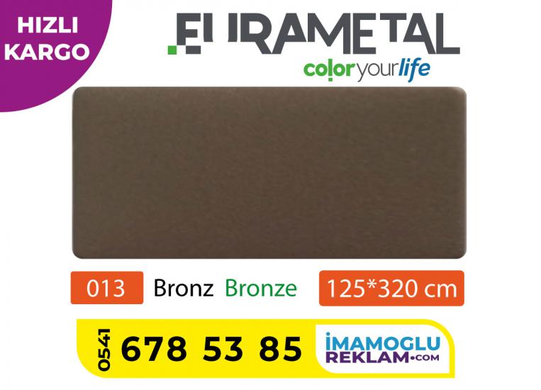 125x320 4mm bronz Alüminyum Kompozit Panel / Eurametal  bronze composite panel 