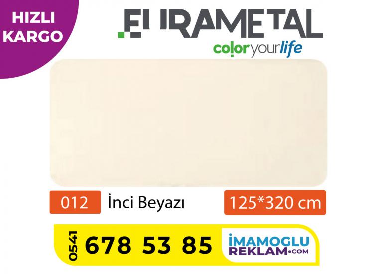 125x320 4mm inci beyazı Kompozit Panel